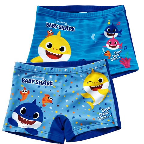 Arditex - Παιδικό μαγιό μπόξερ οικογένεια Baby Shark μπλε - Image 3