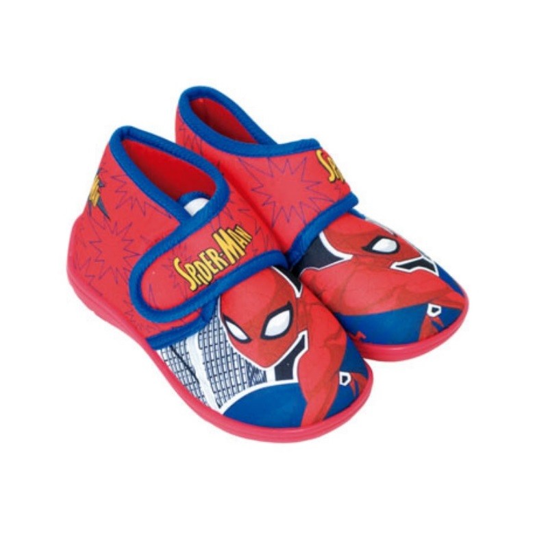 Arditex - Παιδικά παντοφλάκια κλειστά Spiderman μπλε, κόκκινο (22-27)
