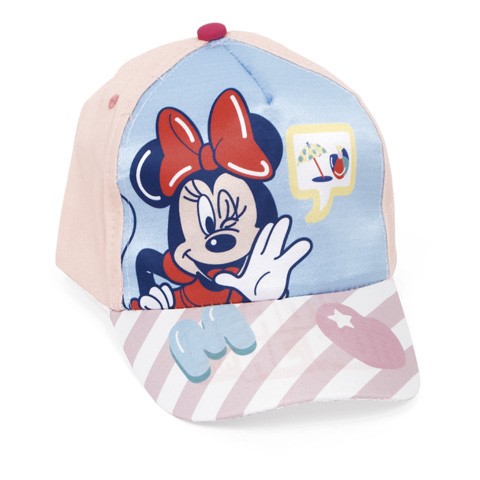Arditex - Παιδικό καπέλο Minnie σομόν γαλάζιο