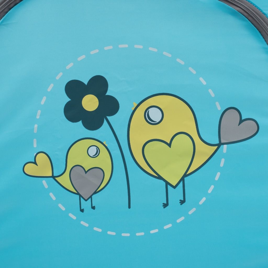 Baby Mix - Παρκοκρέβατο 1 επιπέδου Sparrow Light Blue - Image 2