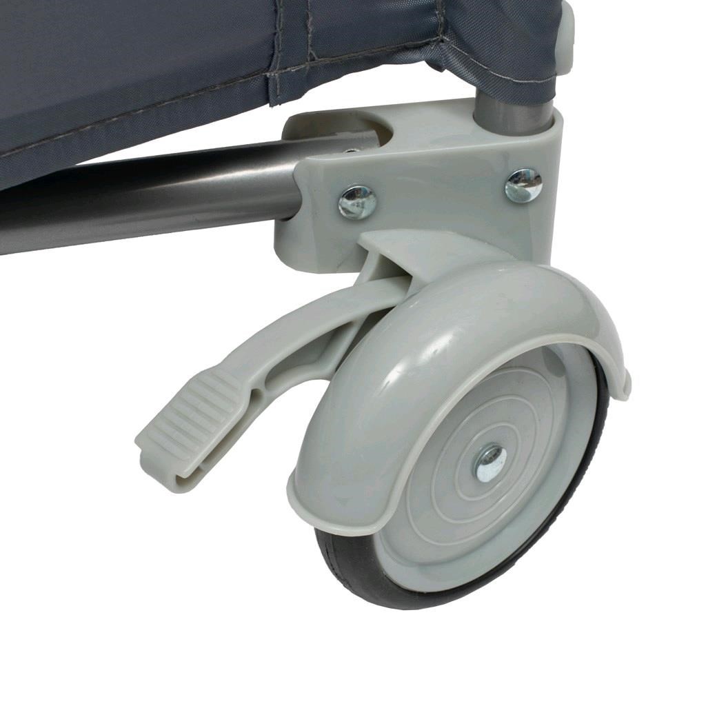 Baby Mix - Παρκοκρέβατο 1 επιπέδου Sparrow Light Blue - Image 4