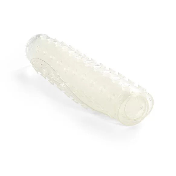 Babyono - Αντιολισθητικό χαλάκι μπάνιου 70 cm x 35 cm Άσπρο