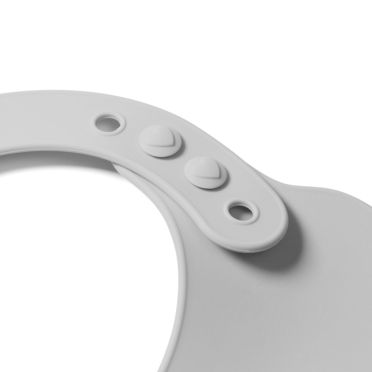 Babyono - Σαλιάρα σιλικόνης Αστέρια με θήκη περισυλλογής τροφής και ρυθμιζόμενο κούμπωμα - Image 3