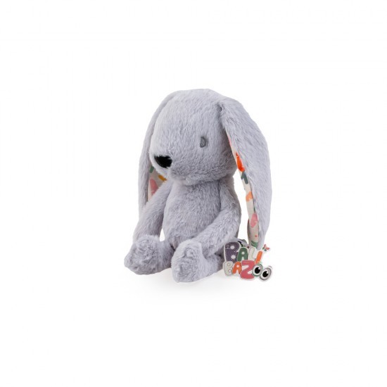 Bali Bazoo - Λούτρινο Κουνελάκι Cuddle Toy Rabbit Grey