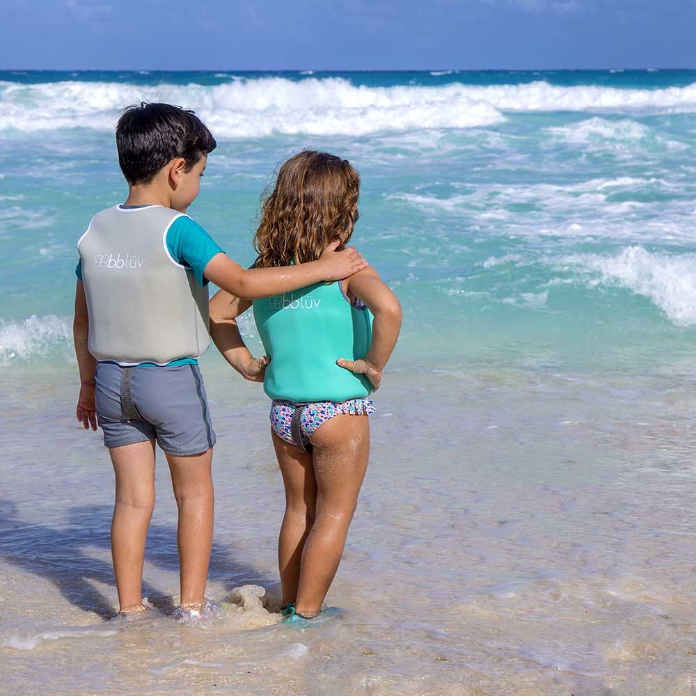 Bbluv - Παιδικό Γιλέκο Κολύμβησης Naj Evolutive Swim Vest Γκρι 3-6 ετών - Image 9