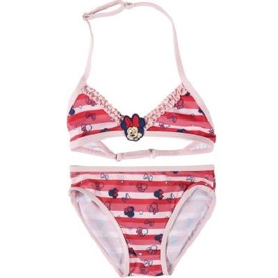 Cerda - Παιδικό μαγιό μπικίνι Minnie Mouse κόκκινο ροζ