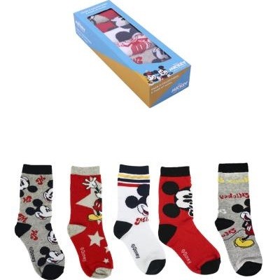 Cerda - Σετ παιδικές κάλτσες Mickey σε κουτί (5 τεμ)