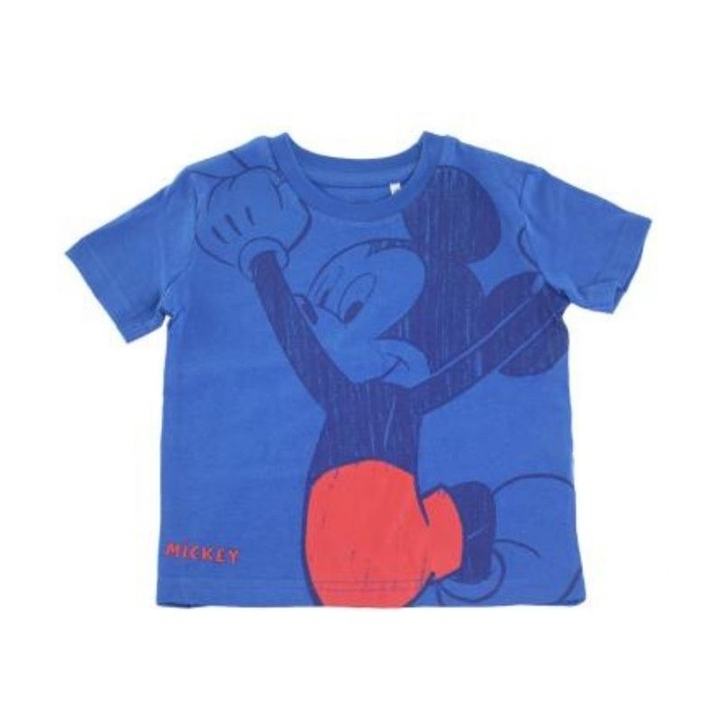Cerda - Παιδική κοντομάνικη μπλούζα μπλε Mickey Mouse