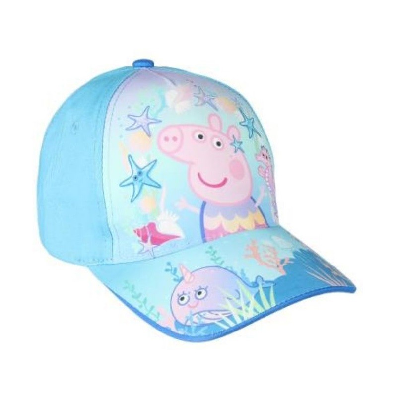 Cerda - Παιδικό καπέλο Peppa Pig Cap γαλάζιο