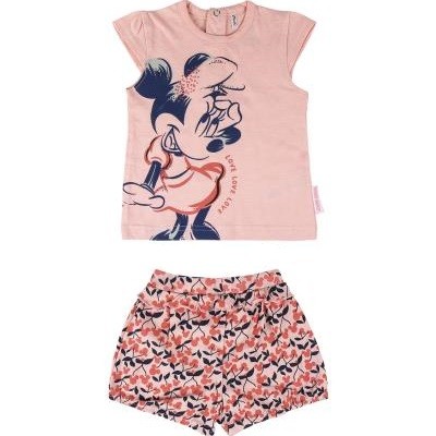 Cerda - Βρεφικό σετ Minnie μπλούζα και σορτσάκι (2 τεμ)