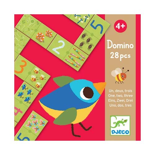 Djeco - Ντόμινο 'Εικόνες και αριθμοί' 28 τεμ.