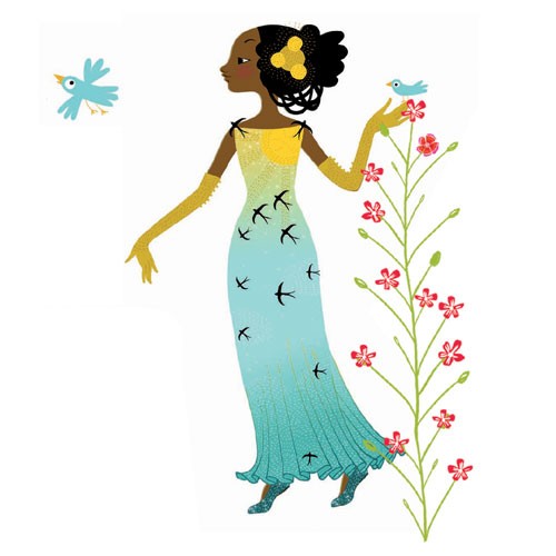 Djeco - Ντύνω με Αυτοκόλλητα Γυναίκες με Φορέματα Εποχής - Image 3