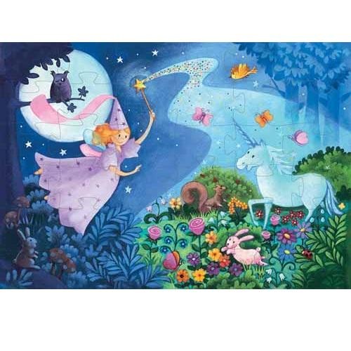 Djeco - Παζλ σε σχηματικό κουτί 36 τεμ. 'Νεράιδα' - Image 2