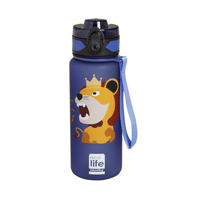 Ecolife - Παιδικό Παγούρι Tritan Bottle Lion 500ml