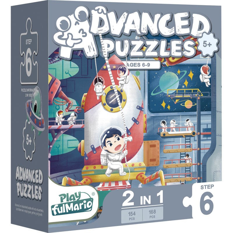 Gounaridis - Πάζλ Διάστημα 2 Σχέδια 154-168 Τεμάχια