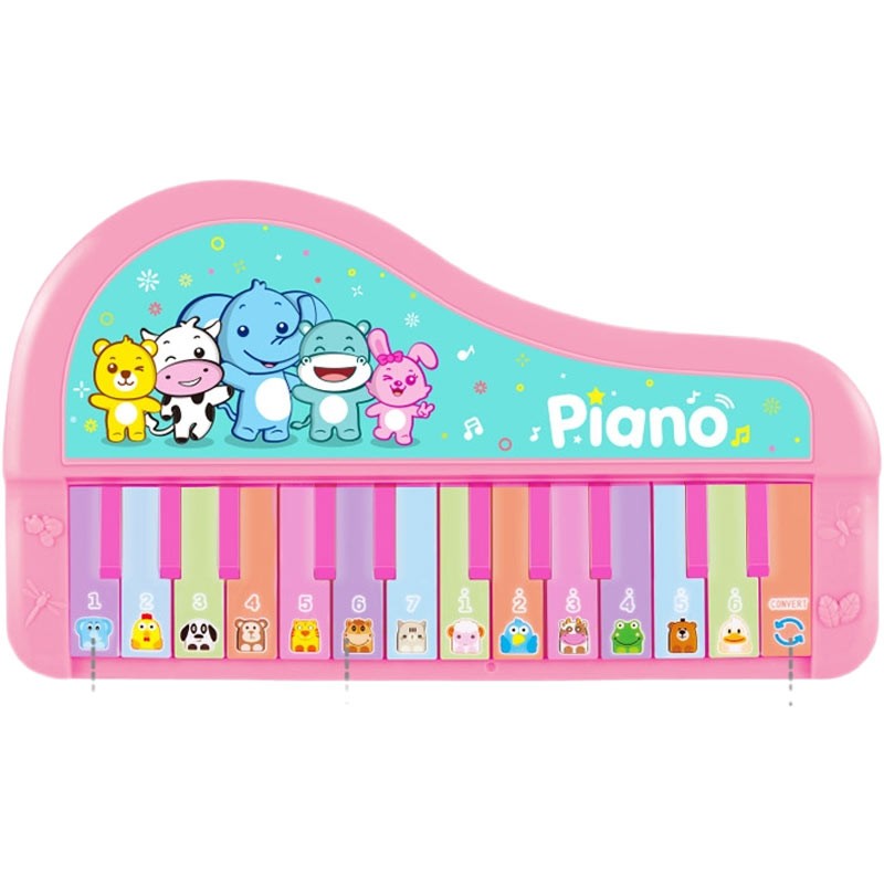 Gounaridis - Πιανάκι Ήχοι Ζώων και Μουσική (ροζ)