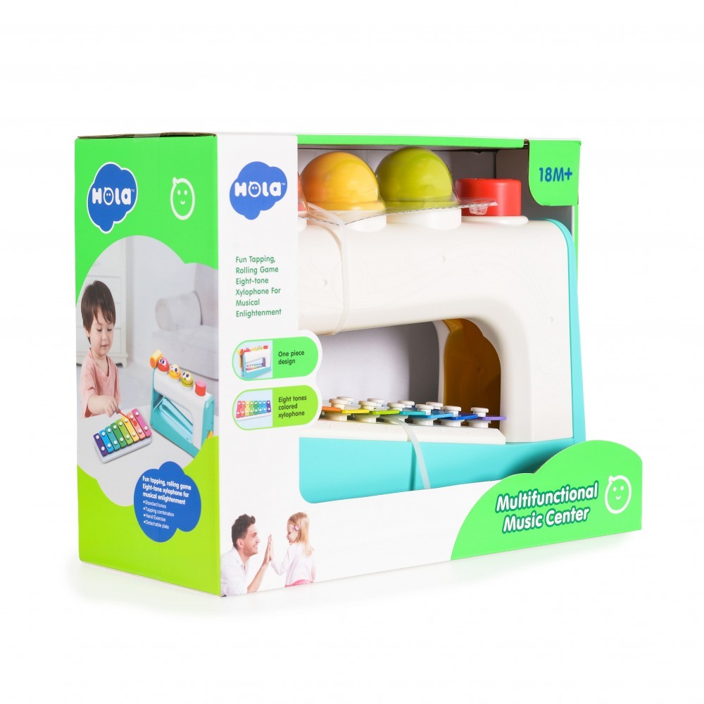 Hola - Παιδικό Ξυλόφωνο Multifunctional Music Center - Image 3