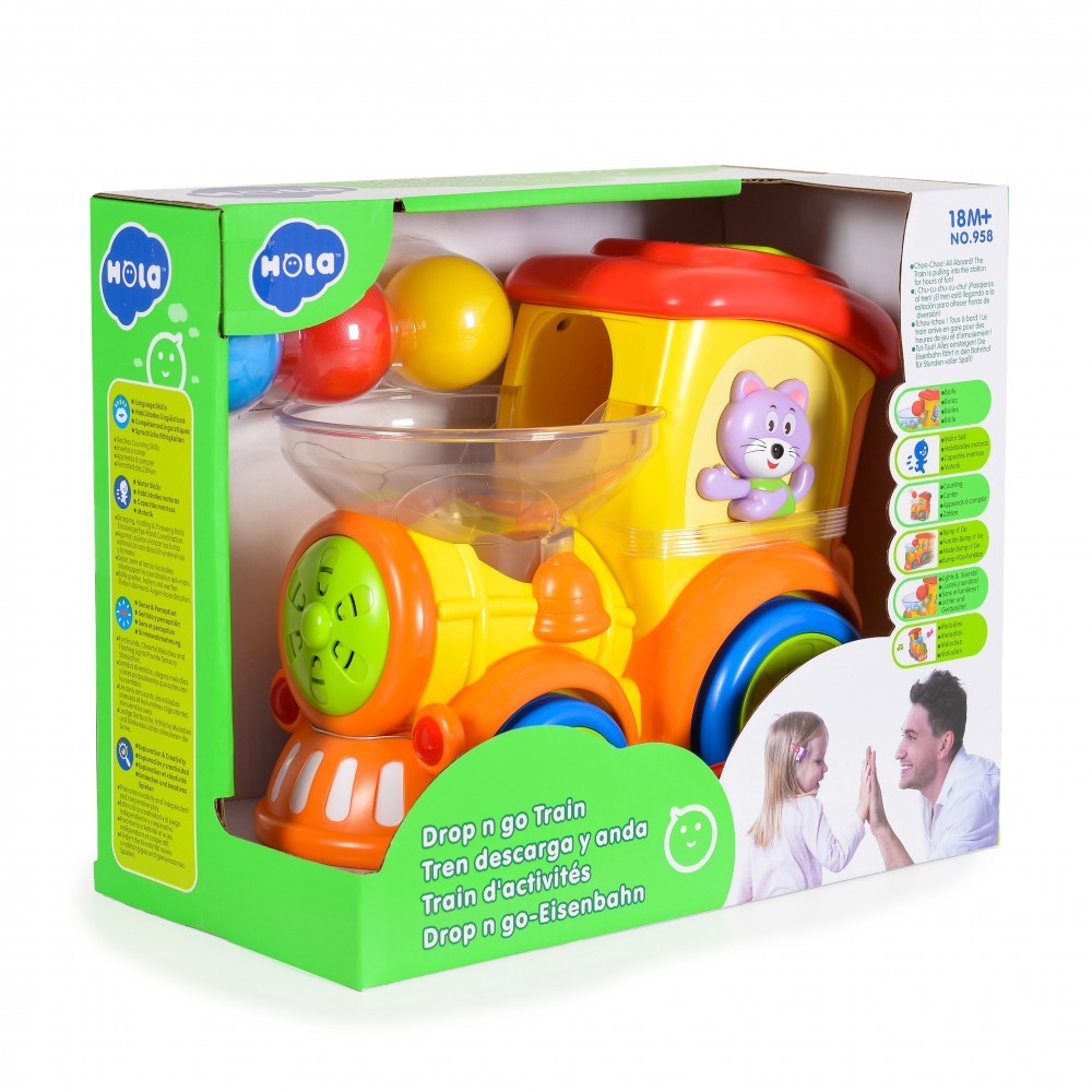 Hola - Τρενάκι Drop n Go με Μουσική και Φώτα - Image 3