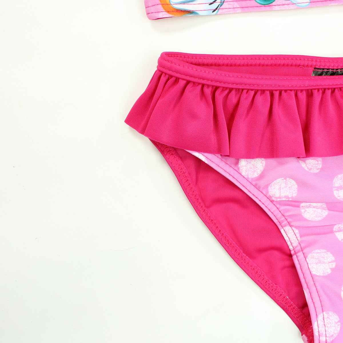 Kids Heroes - Παιδικό Μαγιό Μπικίνι Minnie & Daisy Φούξια - Image 3