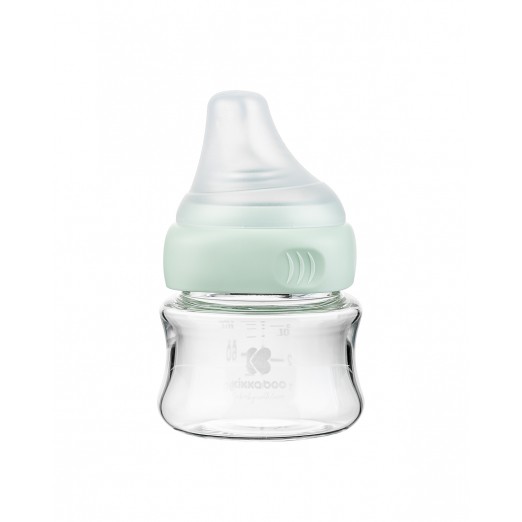 Kikka Boo - Γυάλινο Μπιμπερό Mint 100ml (0+ μηνών)