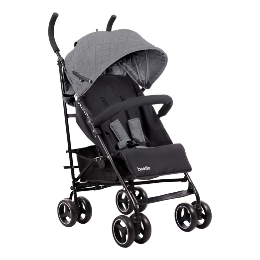 Kikka Boo - Καρότσι μπαστούνι Beetle Grey 2023