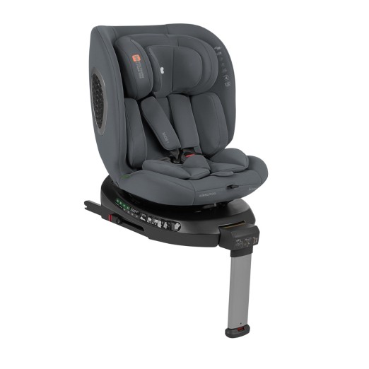Kikka Boo - Κάθισμα Αυτοκινήτου Isofix i-Size 40-150cm i-Rove 360 Dark Grey