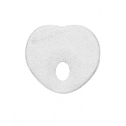 Kikka Boo - Μαξιλάρι Πλαγιοκεφαλίας Εργονομικό Heart Memory Foam Velvet Grey