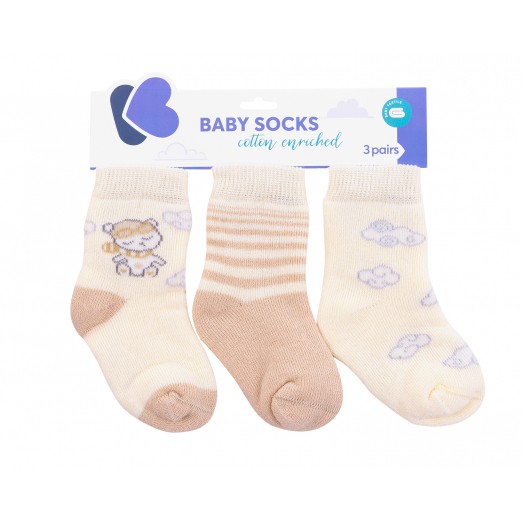 Kikka Boo - Παιδικές θερμικές κάλτσες σετ 3 ζευγ. Dreamy Flight (2-3 ετών)