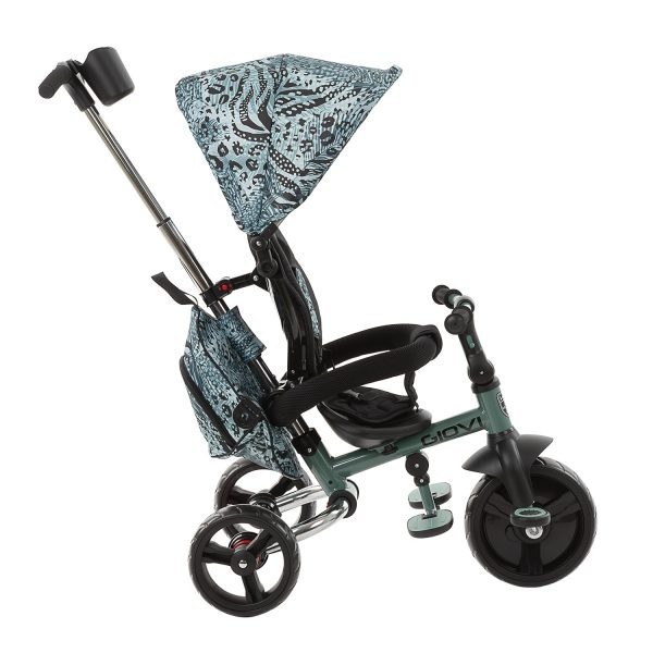 Kikka Boo - Τρίκυκλο Ποδήλατο Αναδιπλούμενο Makani Giovi Black 2022 - Image 3