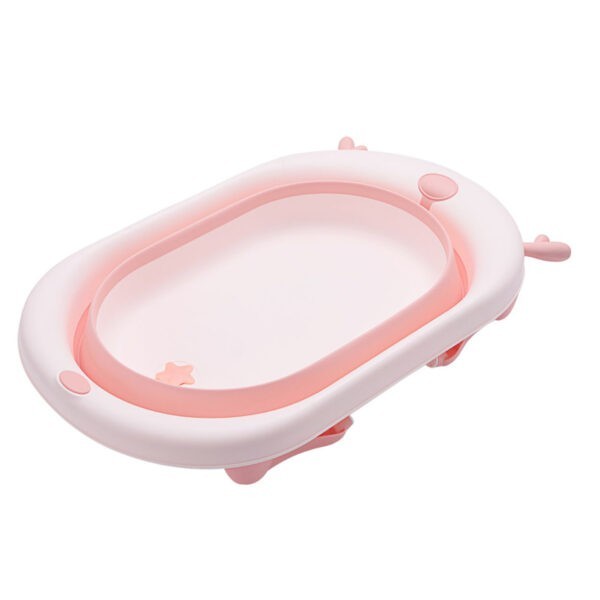 Kikka Boo - Πτυσσόμενη βρεφική μπανιέρα Foldy Pink - Image 2