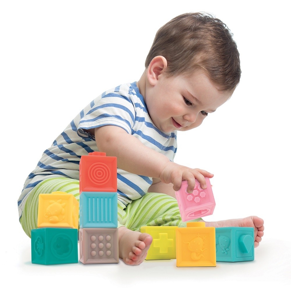 Ludi - Πλαστικοί Εύκαμπτοι Κύβοι 9 τεμάχια