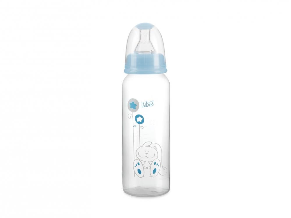 Lulabi - Μπιμπερό Lulabi 240ml μπλε (4+ μηνών)