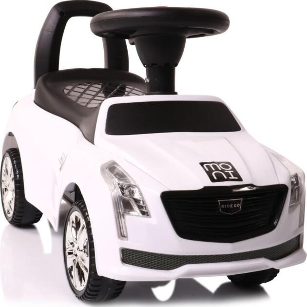 Μoni - Περπατούρα Αυτοκινητάκι Leopard Άσπρο