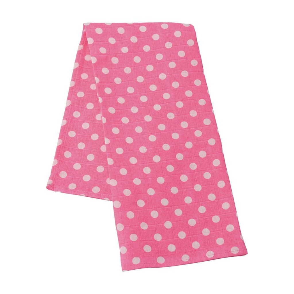 New Baby - Σετ 4 Βαμβακερές Πάνες Αγκαλιάς Softy Ροζ 70x70 εκ - Image 4