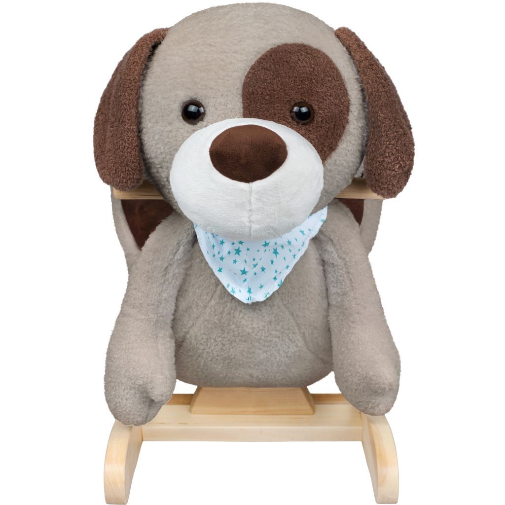 PlayTo - Κουνιστό Σκυλάκι Με Μουσική Γκρι Καφέ - Image 3