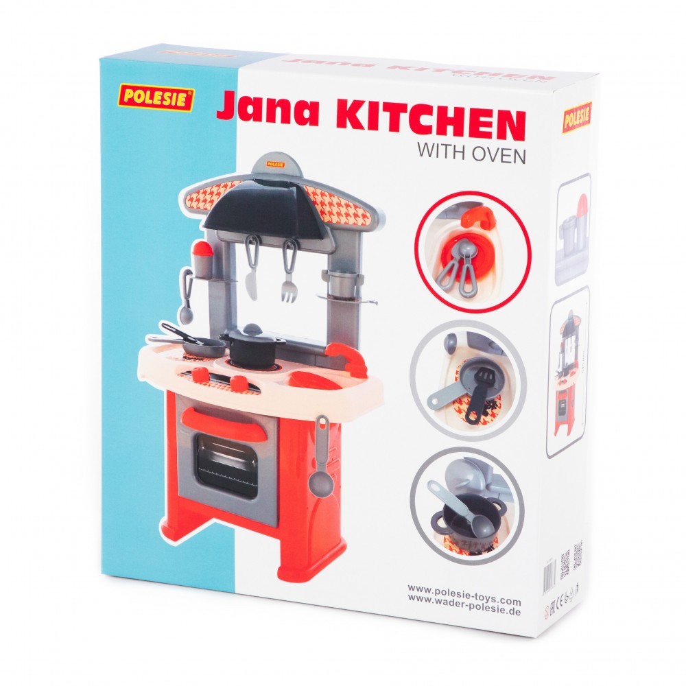 Polesie - Παιδική Κουζίνα με Φούρνο Jana Kitchen with Oven - Image 3