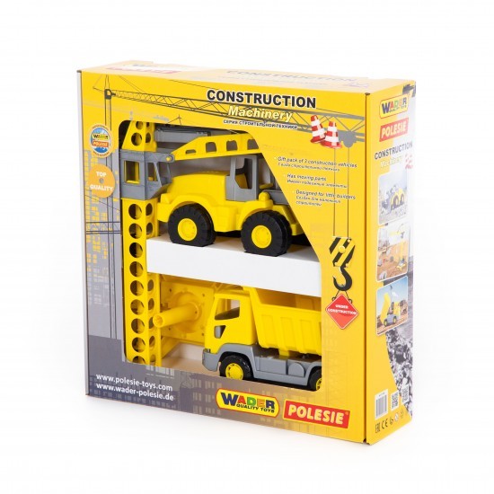 Polesie - Παιδικό Σετ Οχήματα Construction Machinery Set (3τεμ) - Image 2