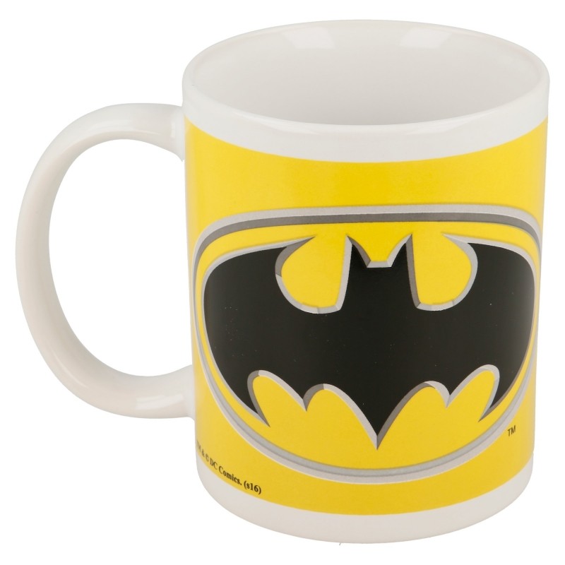 Stor - Gift Box Κούπα Batman Κεραμική 325ml κίτρινο μαύρο - Image 3