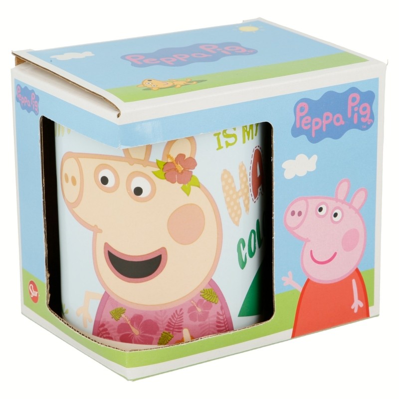 Stor - Gift Box Κούπα Peppa Pig Κεραμική 325ml πολύχρωμο