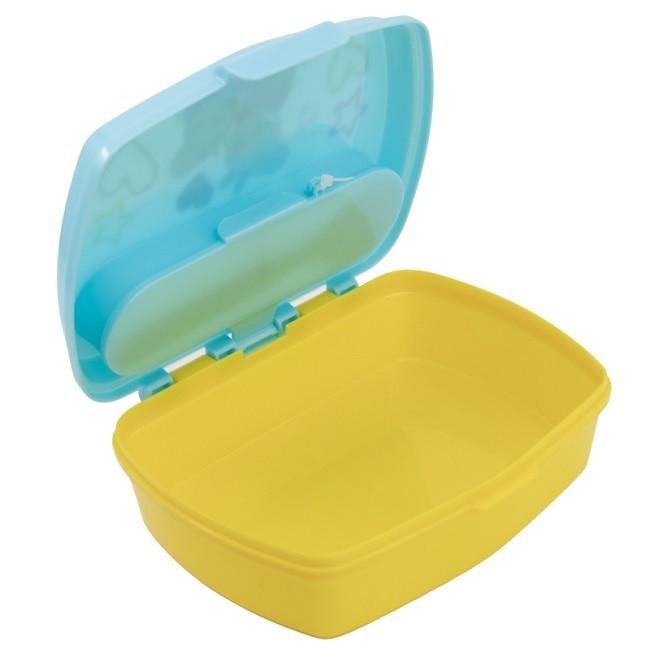 Stor - Παιδικό σετ δοχείο φαγητού με κουτάλι και πιρούνι Peppa Pig - Image 4