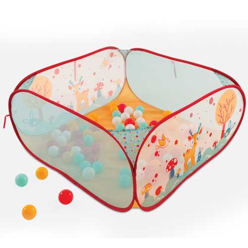 Ludi - Μπαλοπισίνα pop-up, με 45 μπαλάκια 'Κουνελάκι' 90x90x44