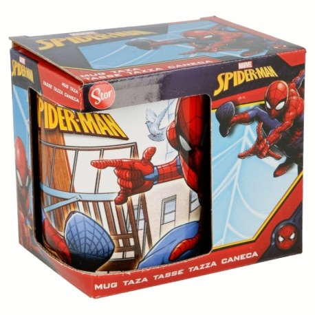 Stor - Gift Box Κούπα Spiderman Streets Κεραμική 325ml