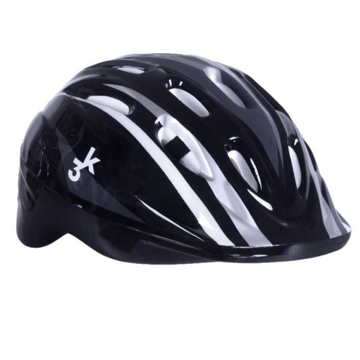 Αθλοπαιδιά - 3Κ Παιδικό Κράνος Αυξομειούμενο Μαύρο 49-54εκ