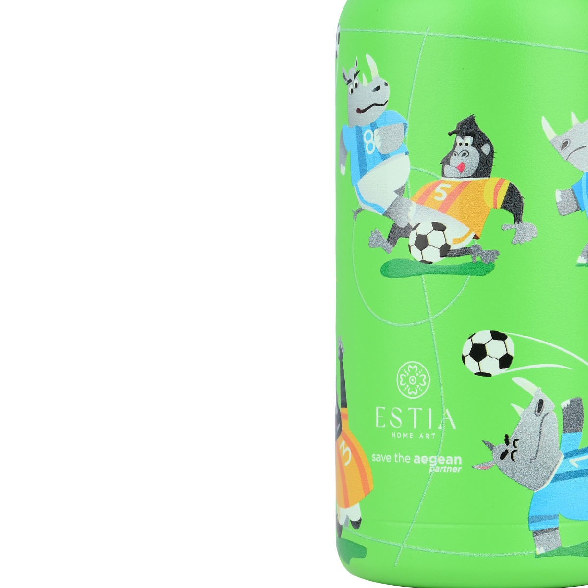 Estia - Παιδικό Παγούρι Θερμός Ανοξείδωτο Wonder Bottle Jungle Kick 350ml - Image 3