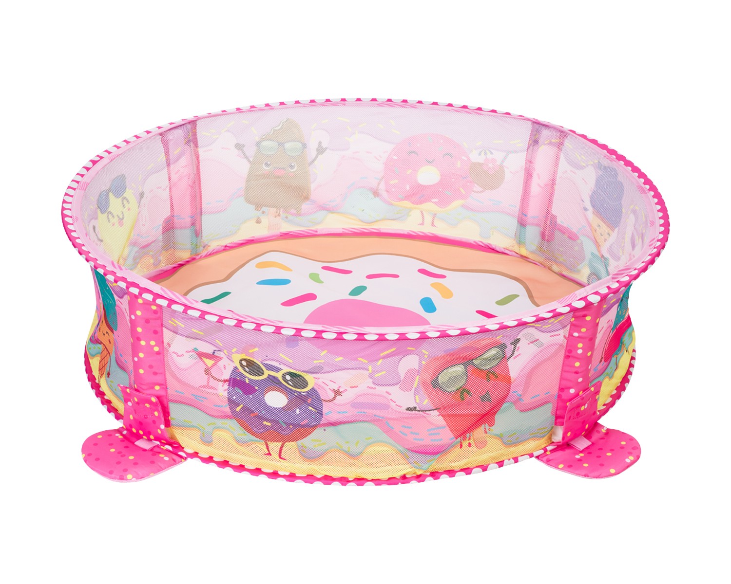 Kikka Boo - Βρεφικό Γυμναστήριο Δραστηριοτήτων Marshmallow με 30 Μπάλες - Image 4