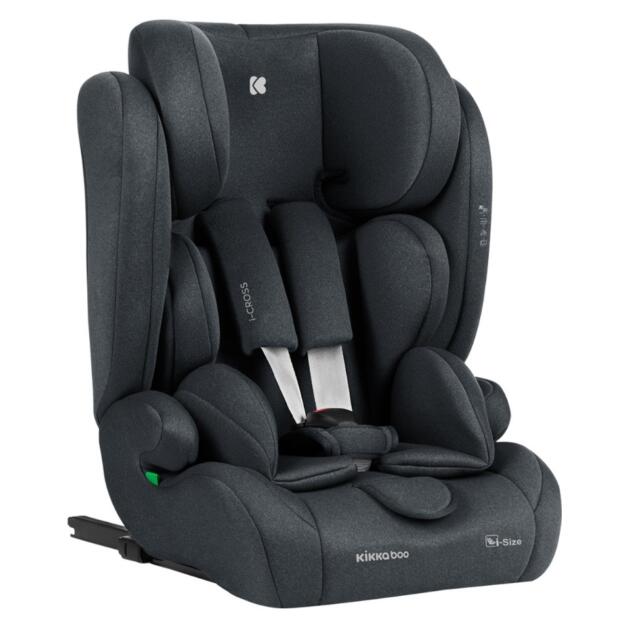 Kikka Boo - Κάθισμα Αυτοκινήτου Isofix i-Size 76-150 εκ. i-Cross Dark Grey