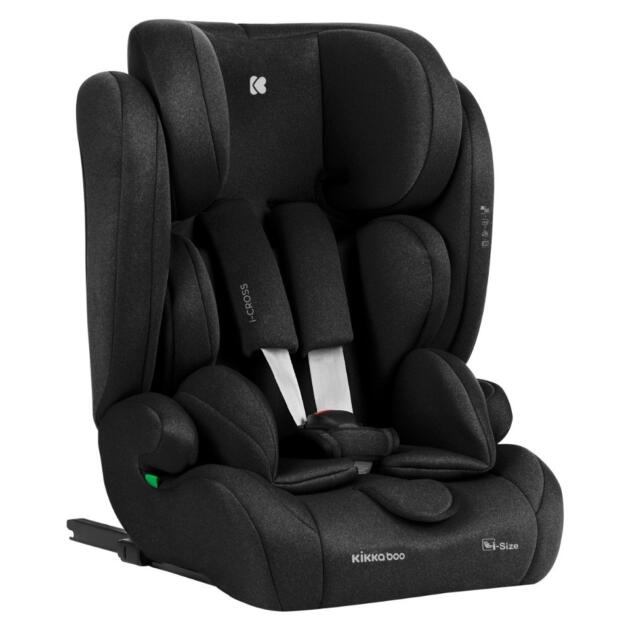 Kikka Boo - Κάθισμα Αυτοκινήτου Isofix i-Size 76-150 εκ. i-Cross Black