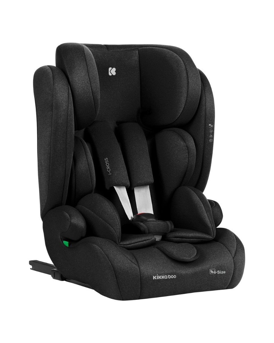 Kikka Boo - Κάθισμα Αυτοκινήτου Isofix i-Size 76-150 εκ. i-Cross Black