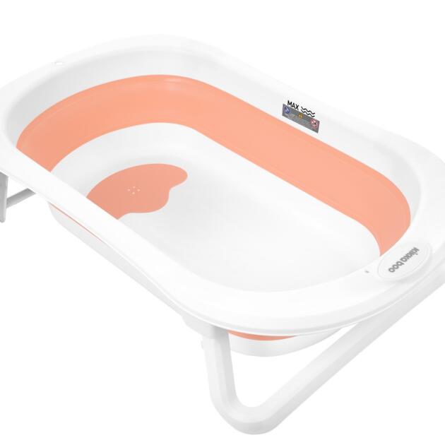 Kikka Boo - Πτυσσόμενη βρεφική μπανιέρα Fiji Pink