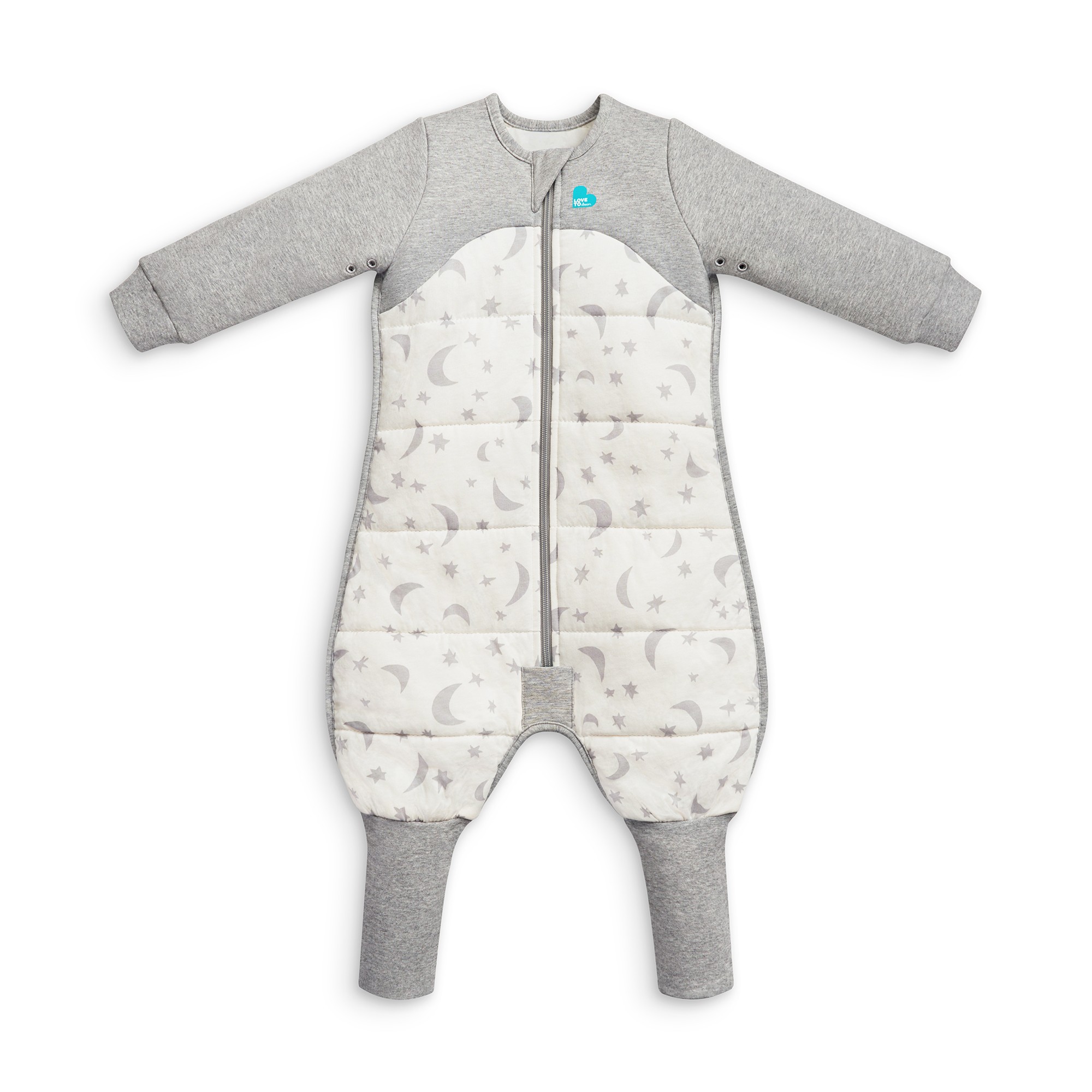 Love To Dream - Χειμερινός Υπνόσακος με Πόδια Sleep Suit Organic Cotton White 2.5 Tog 24-36 μηνών